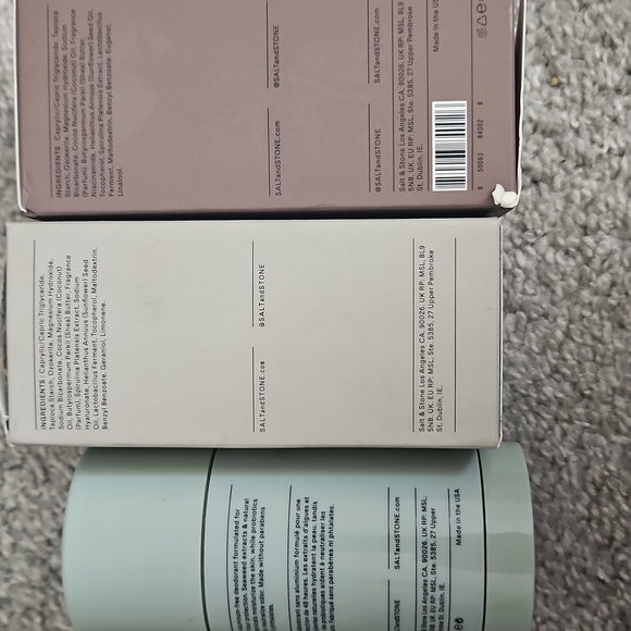 Salt and Stone aluminum free deodorant, 3 Bergamot, Santal and Black Rose & Oud - Picture 2 of 3